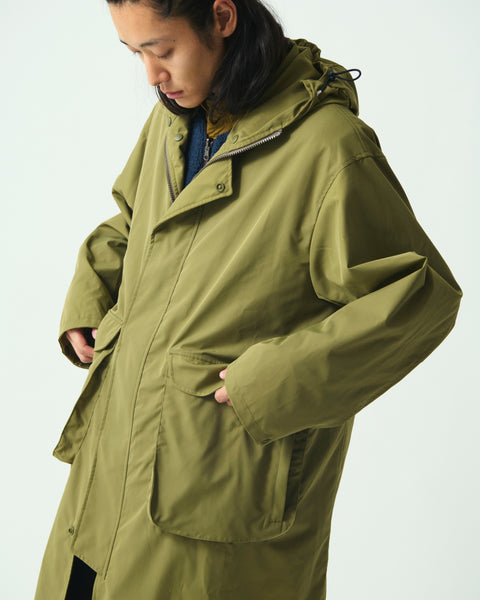 FUNCTIONAL STAND COLLAR COAT