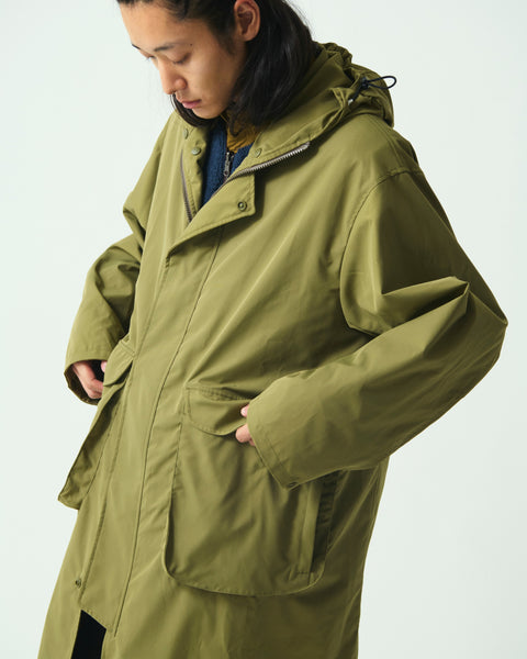 FUNCTIONAL STAND COLLAR COAT