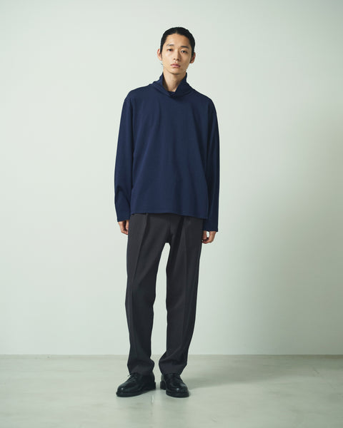 MERCERISED TURTLE NECK L/S TEE