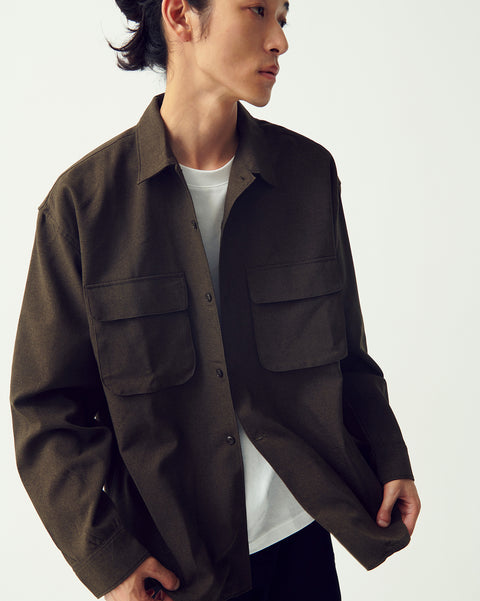 MELANGE WORK SHIRT