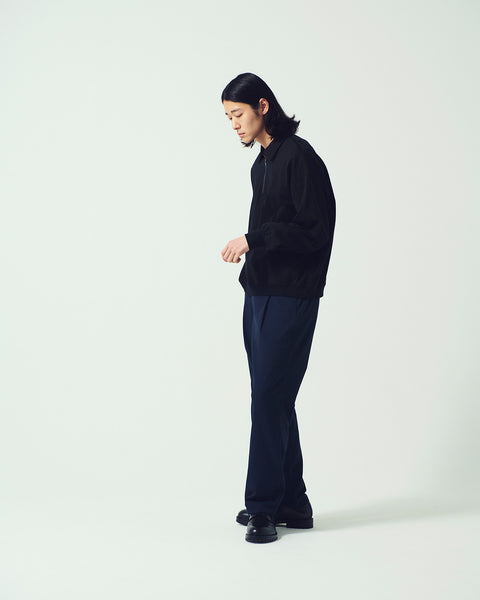 HALF ZIP L/S TEE