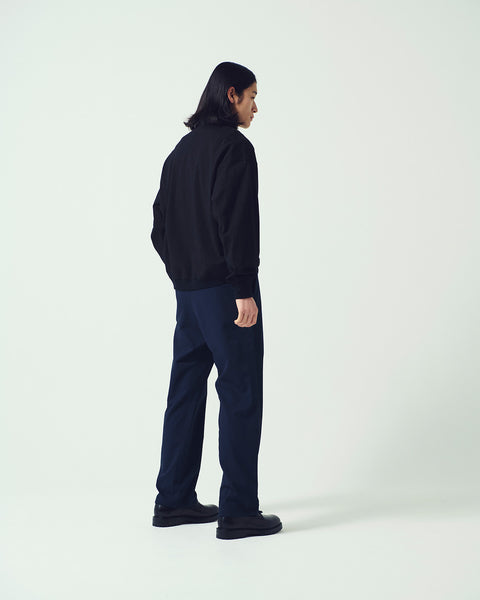 HALF ZIP L/S TEE
