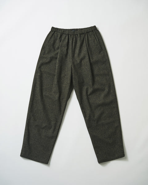 WOOL MIX EASY TROUSERS