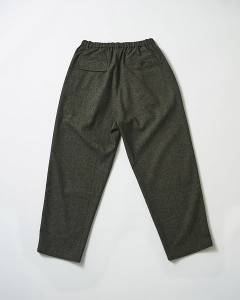 WOOL MIX EASY TROUSERS