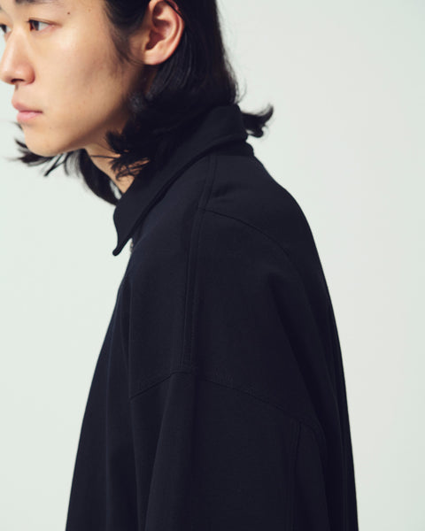 HALF ZIP L/S TEE