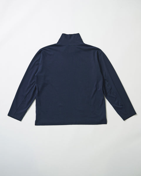 MERCERISED TURTLE NECK L/S TEE