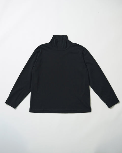 MERCERISED TURTLE NECK L/S TEE