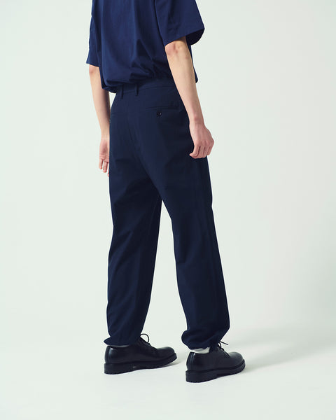 CLEAR TWILL DRAWSTRING TROUSERS