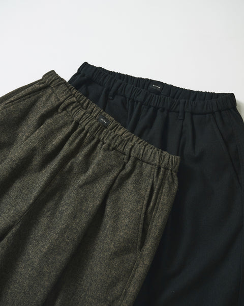 WOOL MIX EASY TROUSERS