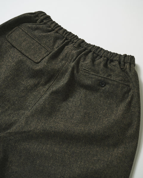 WOOL MIX EASY TROUSERS