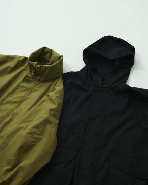 FUNCTIONAL STAND COLLAR COAT