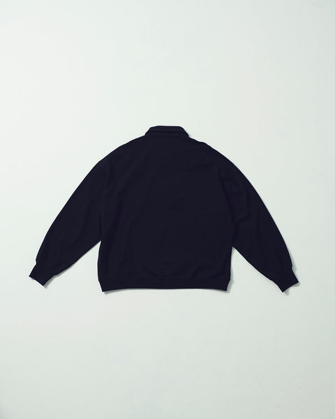 HALF ZIP L/S TEE
