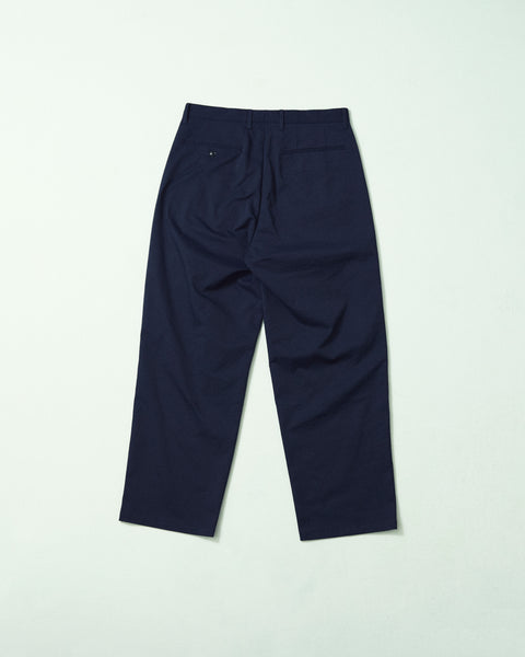 2TUCK TAPERED WIDE TROUSERS