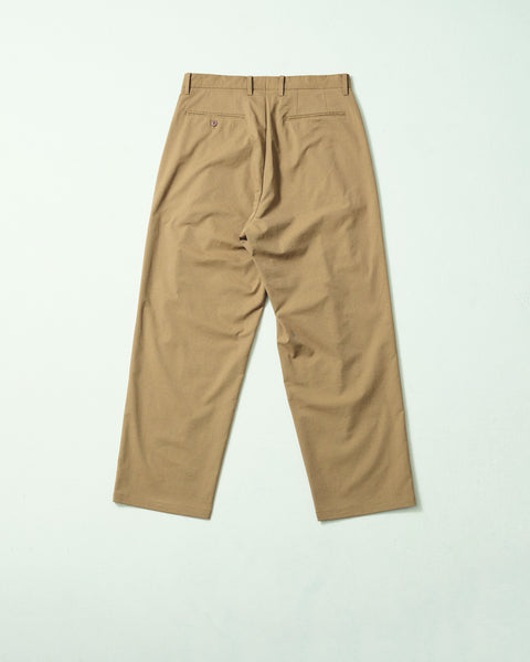 2TUCK TAPERED WIDE TROUSERS