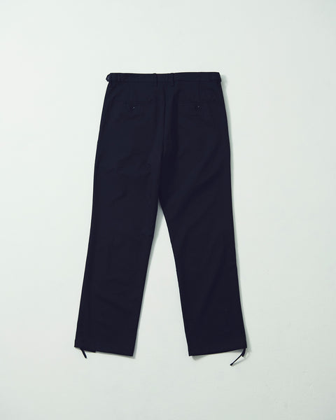 CLEAR TWILL DRAWSTRING TROUSERS