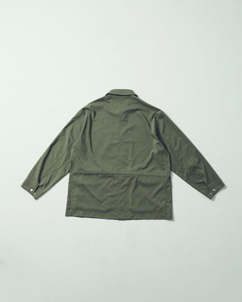 STRETCH POPLIN COVERALL