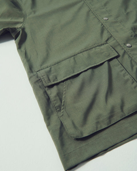STRETCH POPLIN COVERALL
