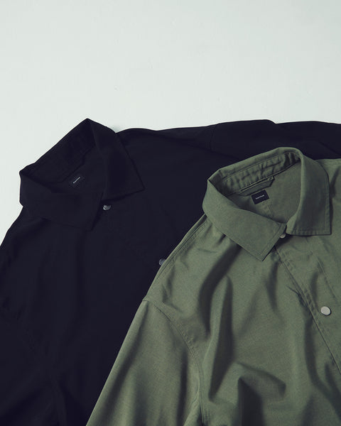 STRETCH POPLIN COVERALL