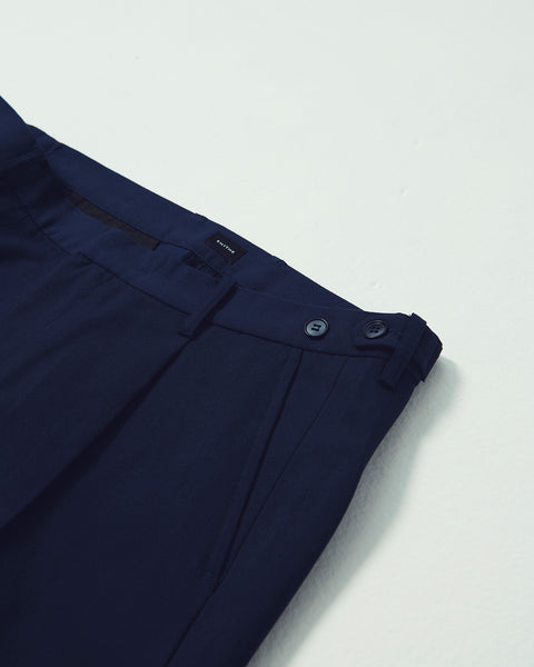 CLEAR TWILL DRAWSTRING TROUSERS