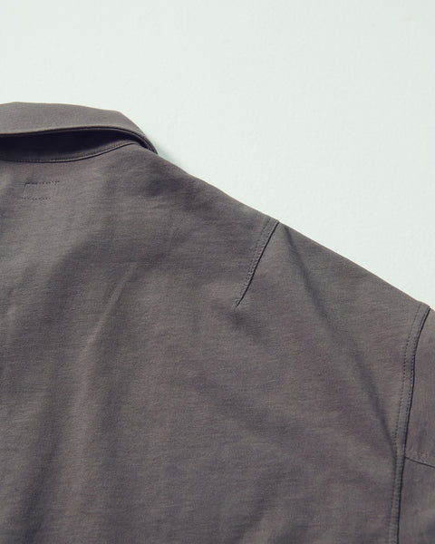 HALF ZIP L/S TEE