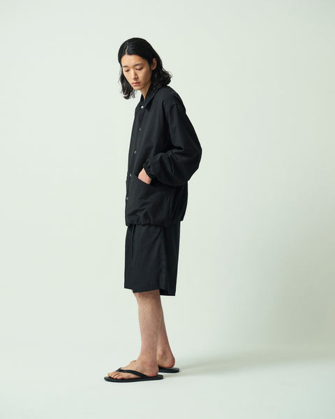 SUMMER WOOL MIX COACH JACKET