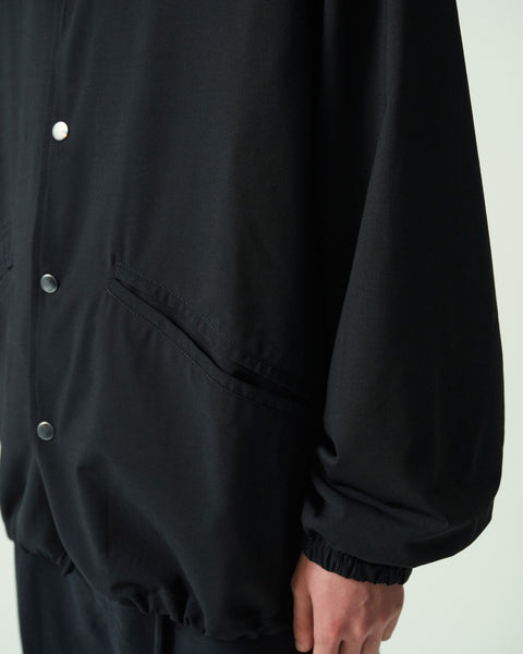 SUMMER WOOL MIX COACH JACKET