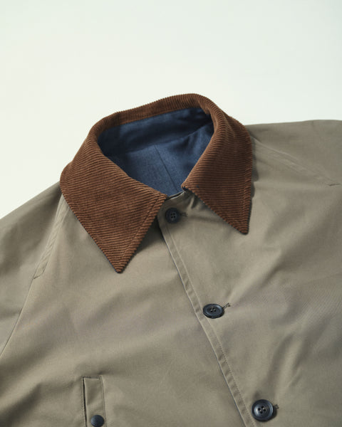 REVERSIBLE SOUTIEN COLLAR COAT