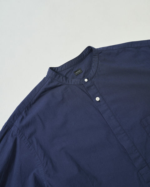 RELAX STAND COLLAR PULLOVER SHIRT