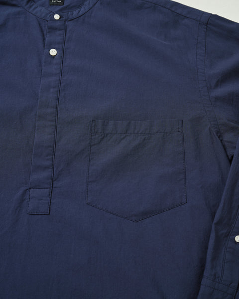 RELAX STAND COLLAR PULLOVER SHIRT