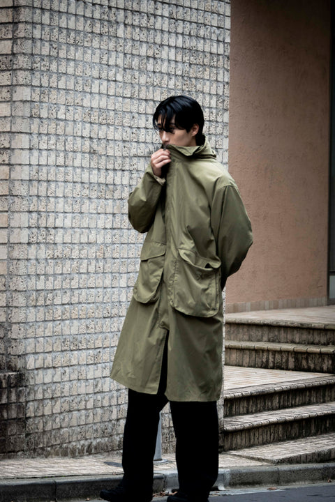 FUNCTIONAL STAND COLLAR COAT
