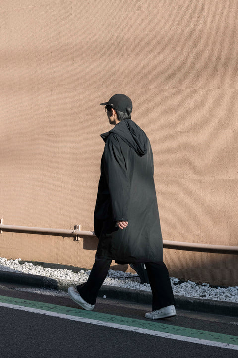 FUNCTIONAL STAND COLLAR COAT