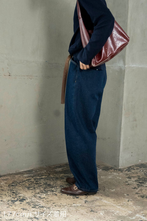 FADED WIDE DENIM