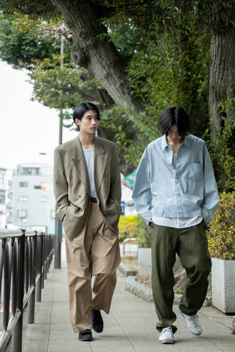 1stTYPE FADED SHIRT-JACKET