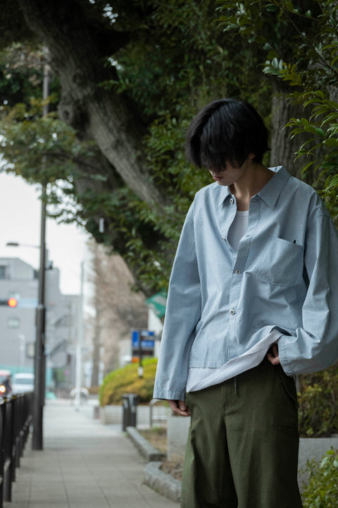 1stTYPE FADED SHIRT-JACKET