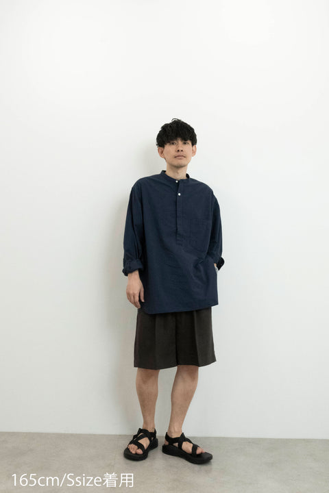 LINEN BLEND 2TUCK SHORTS