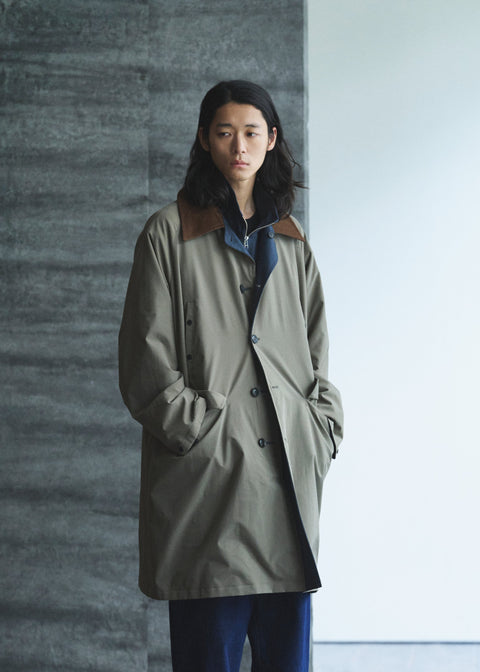 REVERSIBLE SOUTIEN COLLAR COAT