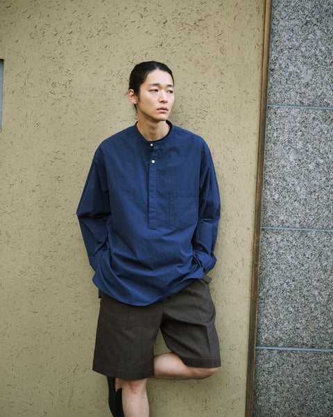 LINEN BLEND 2TUCK SHORTS