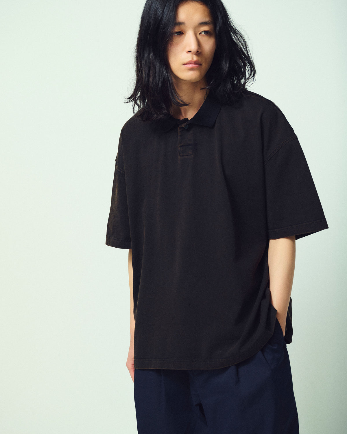 FADED BIG POLO SHIRT – RHYTHR
