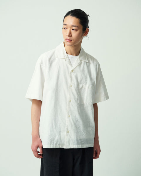 RELAX OPEN COLLAR SHIRT