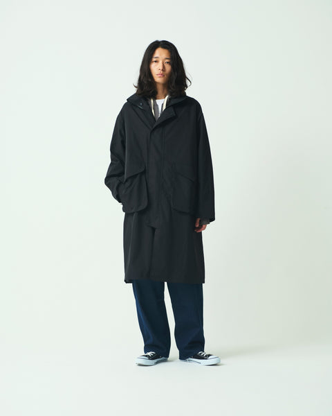 FUNCTIONAL STAND COLLAR  COAT