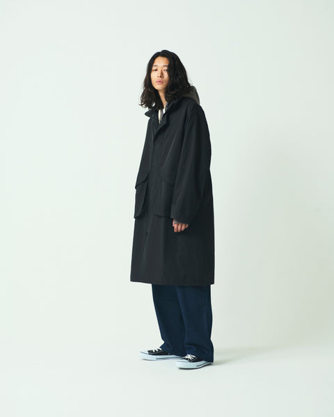 FUNCTIONAL STAND COLLAR  COAT