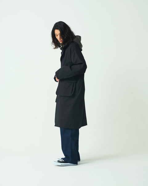 FUNCTIONAL STAND COLLAR  COAT