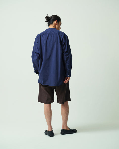 RELAX STAND COLLAR PULLOVER SHIRT