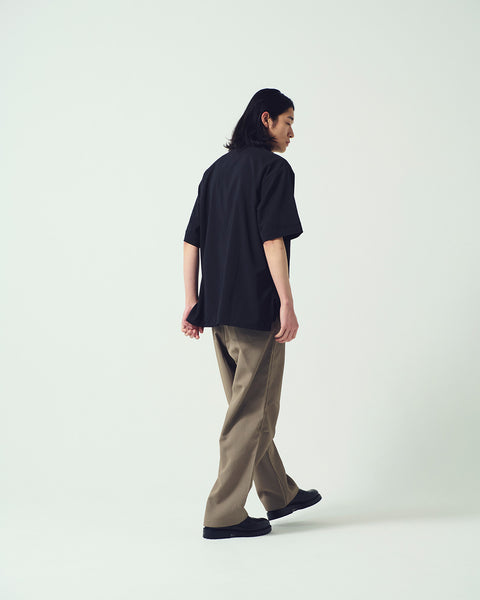 STRETCH POPLIN HALF ZIP SHIRTS