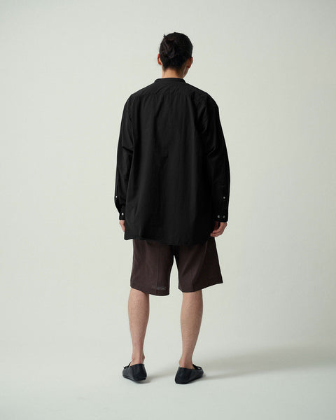 RELAX STAND COLLAR PULLOVER SHIRT