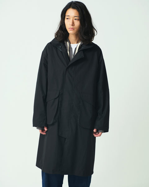 FUNCTIONAL STAND COLLAR  COAT