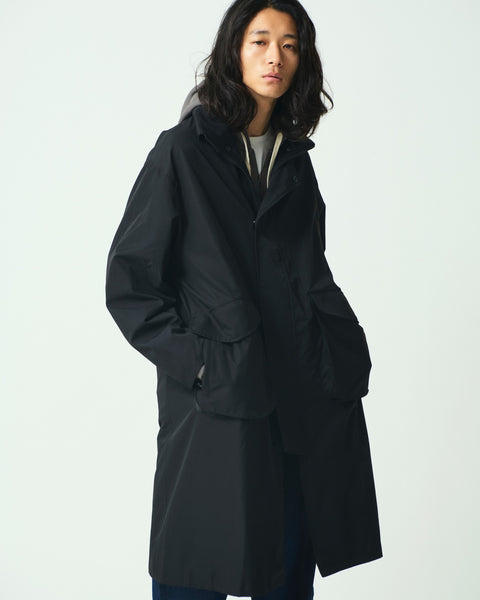 FUNCTIONAL STAND COLLAR  COAT