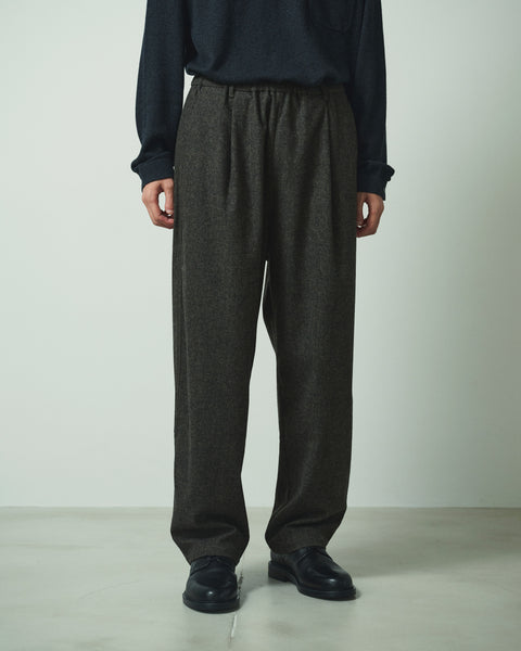 WOOL MIX EASY TROUSERS
