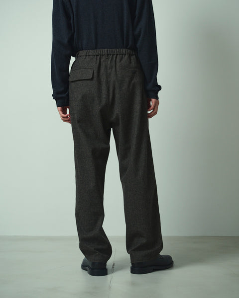 WOOL MIX EASY TROUSERS