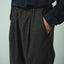 WOOL MIX EASY TROUSERS